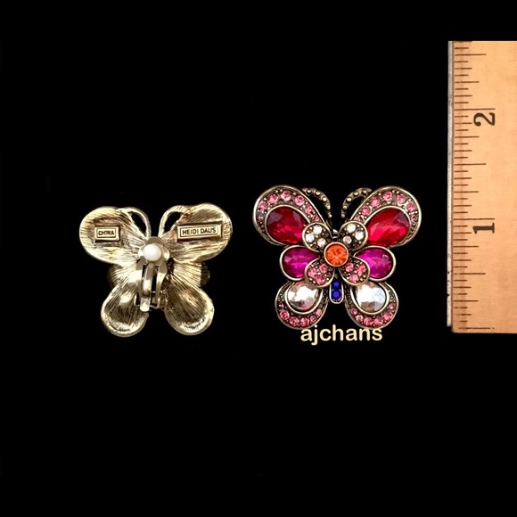 NEW Heidi Daus Clip Earrings - Picture 3 of 3